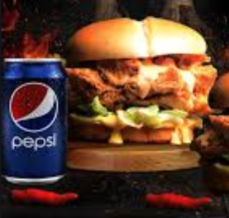 2 Double Down plus 2 Pepsi Cans Burgers at Rs 449